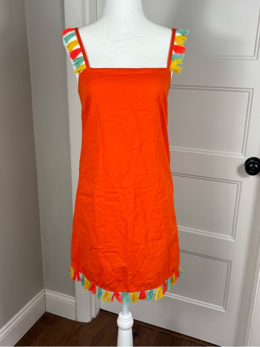 By Anthropologie Fiesta Tassel Dres Size‎ XXS
